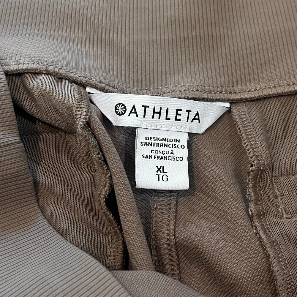 Athleta Venice High Rise Wide Leg Pant-XL  - Brownstone Beige - Picture 8 of 10